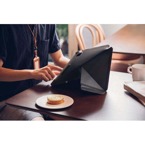 Etui Moshi VersaCover Apple iPad Pro 12.9 2021 (5. generacji) z ładowaniem Apple Pencil (Charcoal Black)