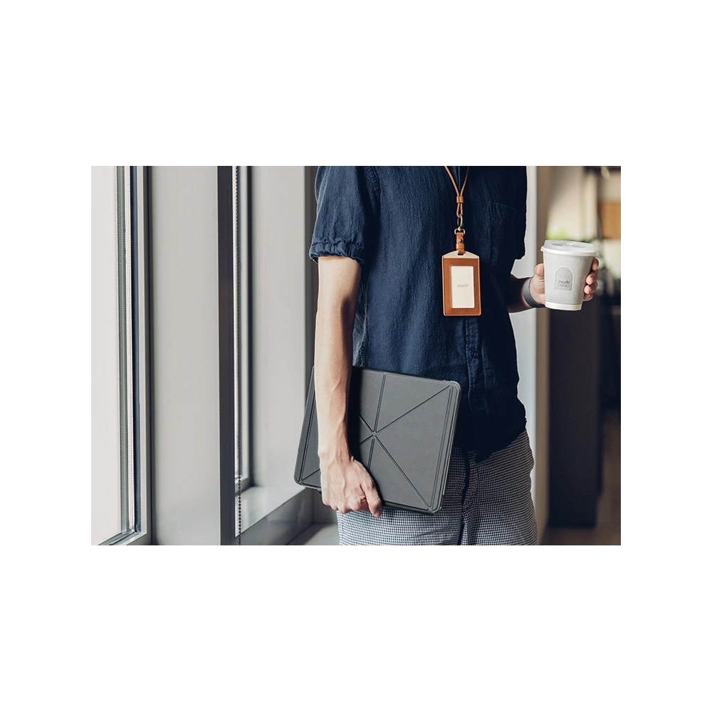 Hurtownia GSM - Etui Moshi VersaCover Apple iPad Pro 12.9 2021 (5. generace) s nabíjením Apple Pencil (Charcoal Black) - MOSH216CHABLK - {ean13} - Hurt