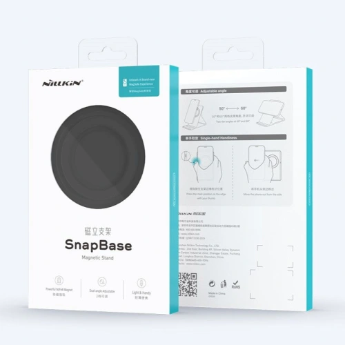 Magnetyczna podstawka Nillkin Magnetic Stand Snapbase Leather Black