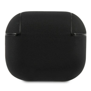 Hurtownia GSM - Etui BMW BMA3SSLBK Apple AirPods 3 cover czarny/black Geniune Leather Silver Logo - BMW264BLK - {ean13} - Hurt