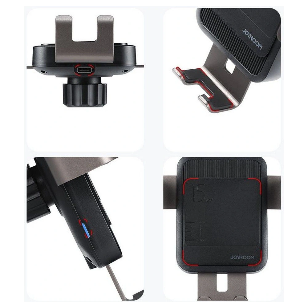 Hurtownia GSM - Uchytník do auta s indukční nabíječkou Joyroom JR-ZS220 Vent Car Mount Wireless Charger 15W Černý - JYR077BLK - {ean13} - Hurt