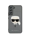 Hurtownia GSM - Etui Karl Lagerfeld KLHCS22SSAKHSL Samsung Galaxy S22 stříbrný/silver hardcase Saffiano Ikonik Karlova hlava - KLD788SLV - {ean13} - Hurt