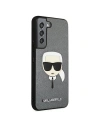 Hurtownia GSM - Etui Karl Lagerfeld KLHCS22SSAKHSL Samsung Galaxy S22 stříbrný/silver hardcase Saffiano Ikonik Karlova hlava - KLD788SLV - {ean13} - Hurt