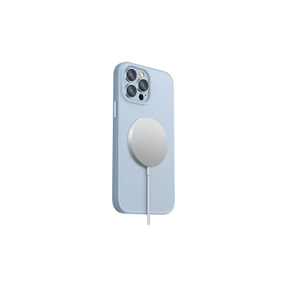 Hurtownia GSM - Etui UNIQ Lino Hue MagSafe Apple iPhone 13 Pro modrý/arctic blue - UNIQ565BLU - {ean13} - Hurt