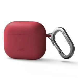 Hurtownia GSM - Etui UNIQ Nexo Apple AirPods 3 + Ear Hooks Silicone czerwony/coral - UNIQ567COL - {ean13} - Hurt