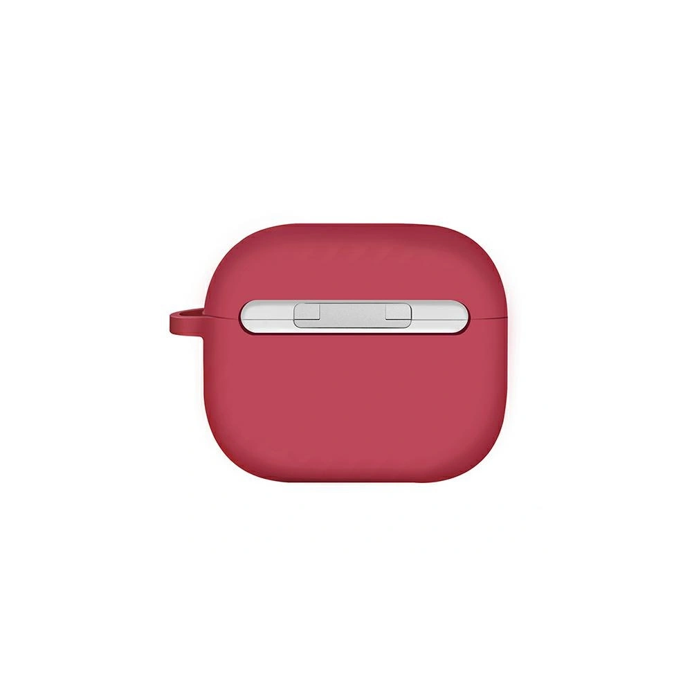 Etui UNIQ Nexo Apple AirPods 3 + silikonové háčky na uši červená/korálová