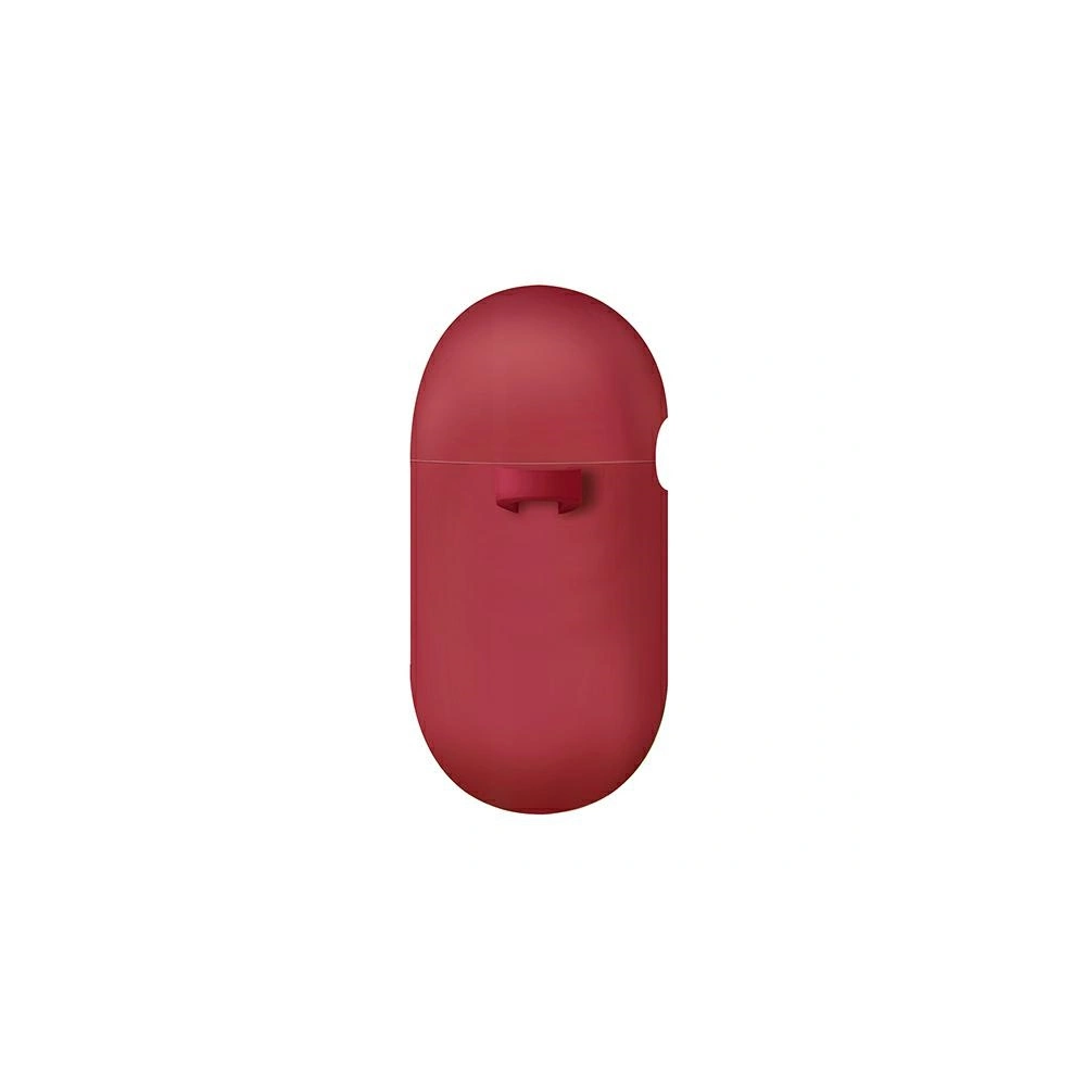 Etui UNIQ Nexo Apple AirPods 3 + silikonové háčky na uši červená/korálová