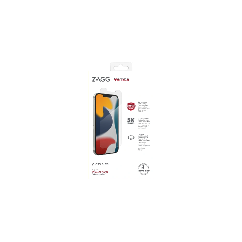 Hurtownia GSM - Sklo ZAGG InvisibleShield Glass Elite Apple iPhone 16e / 14 / 13 / 13 Pro - ZAG054 - {ean13} - Hurt