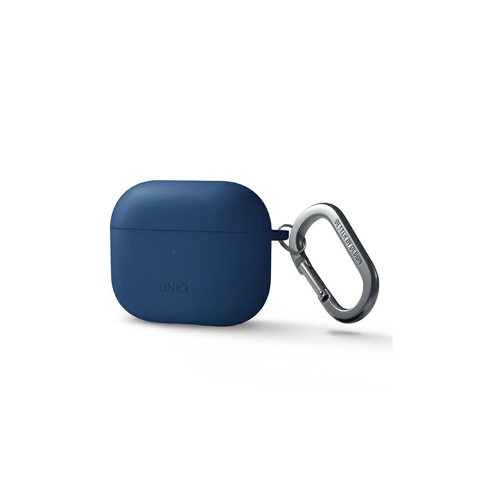 Hurtownia GSM - Etui UNIQ Nexo Apple AirPods 3 + silikonové ušní háčky modré/blue - UNIQ568BLU - {ean13} - Hurt