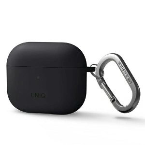 Etui UNIQ Nexo Apple AirPods 3 + silikonové ušní háčky šedé/grey