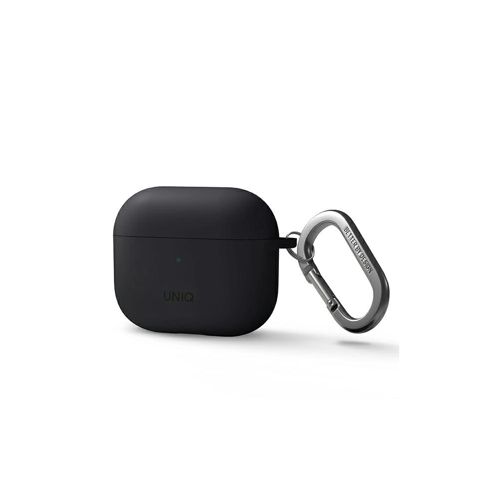 Hurtownia GSM - Etui UNIQ Nexo Apple AirPods 3 + silikonové ušní háčky šedé/grey - UNIQ569GRY - {ean13} - Hurt
