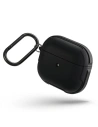 Etui UNIQ Valencia Antimicrobial Apple AirPods 3 czarny/midnight black