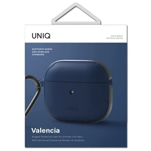 Hurtownia GSM - Etui UNIQ Valencia Antimicrobial Apple AirPods 3 niebieski/blue - UNIQ572BLU - {ean13} - Hurt