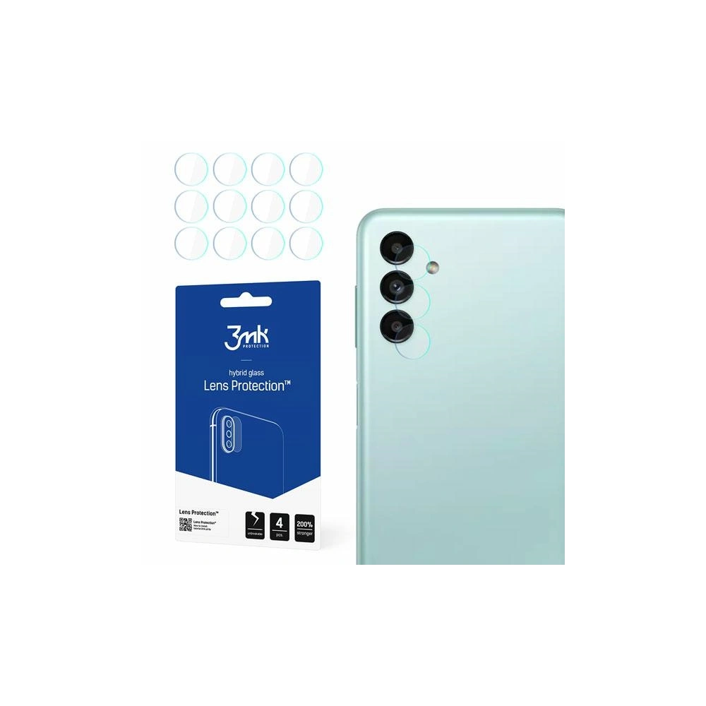 Hurtownia GSM - Hybridní sklo na objektiv fotoaparátu 3MK Lens Protection Samsung Galaxy A13 5G [4 PACK] - 3MK2428 - {ean13} - Hurt