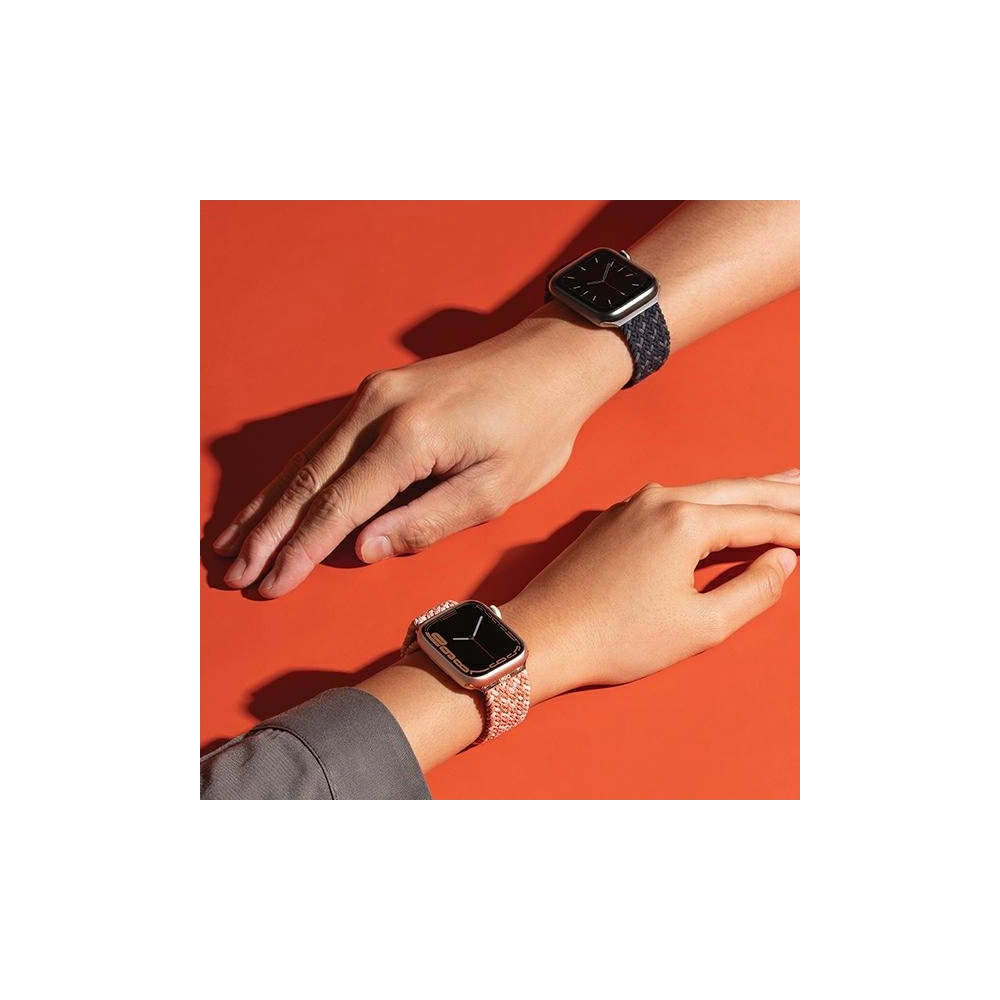 Hurtownia GSM - Pasek UNIQ Aspen Apple Watch 4/5/6/7/SE/8/9/Ultra 44/45/49mm Pletený DE modrý/obsidiánově modrý - UNIQ578BLU - {ean13} - Hurt