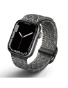 Hurtownia GSM - UNIQ Aspen Apple Watch 4/5/6/7/SE/8/9/Ultra 44/45/49mm Braid DE szürke/kavics szürke - UNIQ579PEBGRY - {ean13} - Hurt