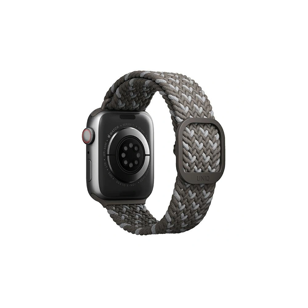 Hurtownia GSM - Pasek UNIQ Aspen Apple Watch 4/5/6/7/SE/8/9/Ultra 44/45/49mm Pletený DE šedý/pebble grey - UNIQ579PEBGRY - {ean13} - Hurt