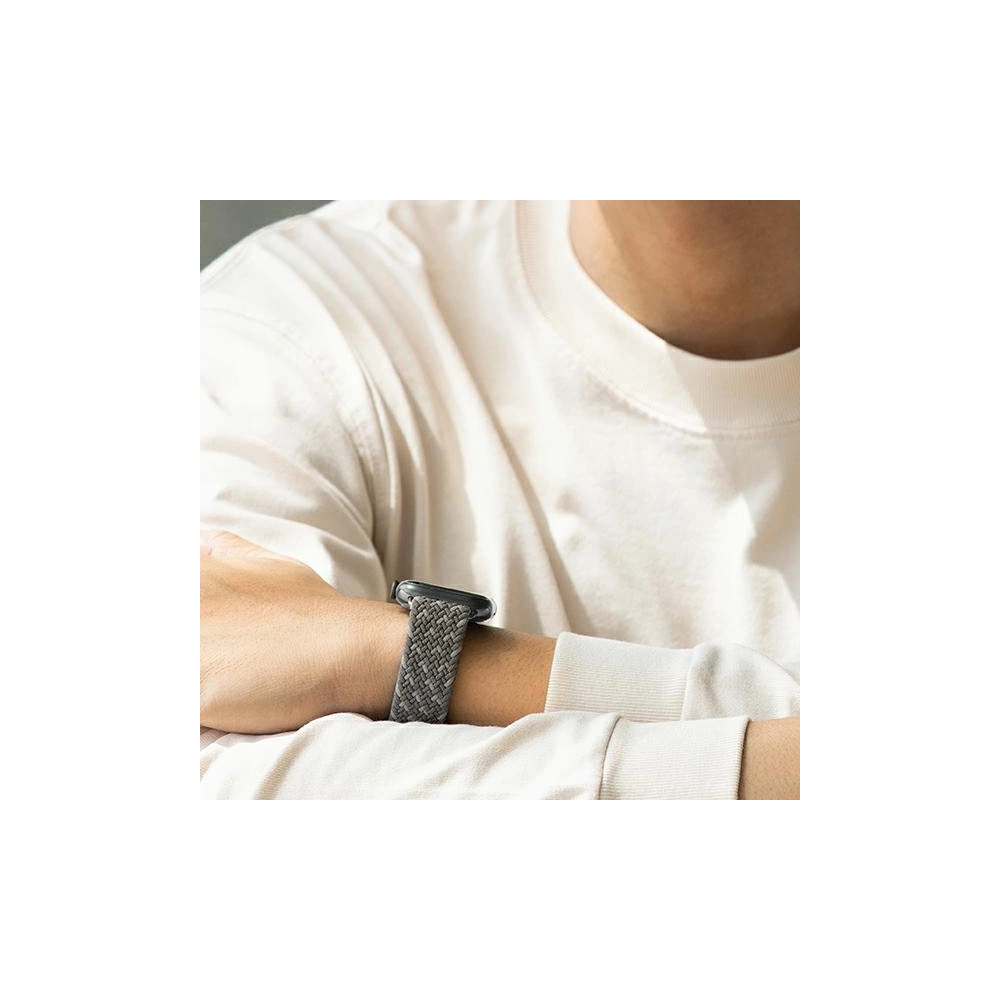 Hurtownia GSM - UNIQ Aspen Apple Watch 4/5/6/7/SE/8/9/Ultra 44/45/49mm Braid DE szürke/kavics szürke - UNIQ579PEBGRY - {ean13} - Hurt