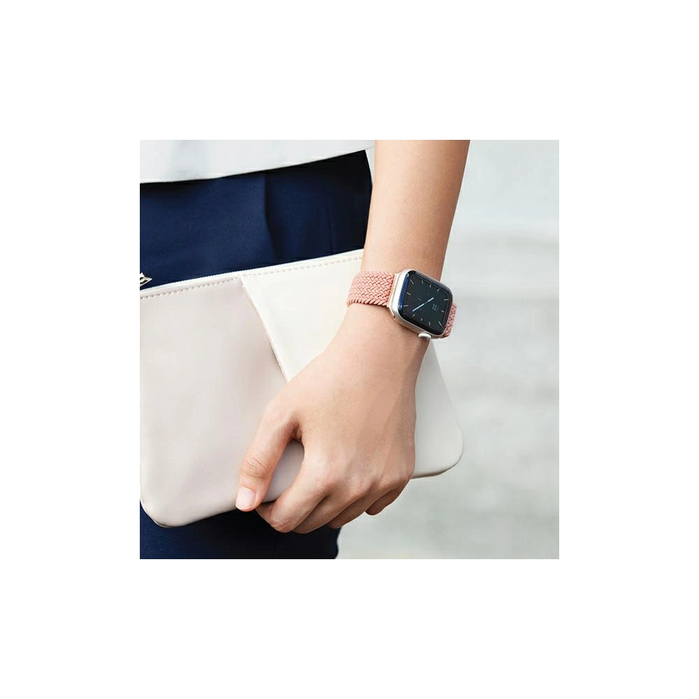 Hurtownia GSM - UNIQ Aspen Apple Watch 4/5/6/7/SE/8/9/Ultra 44/45/49mm Szőtt rózsaszín/grapefruit rózsaszín - UNIQ580GRAPNK - {ean13} - Hurt