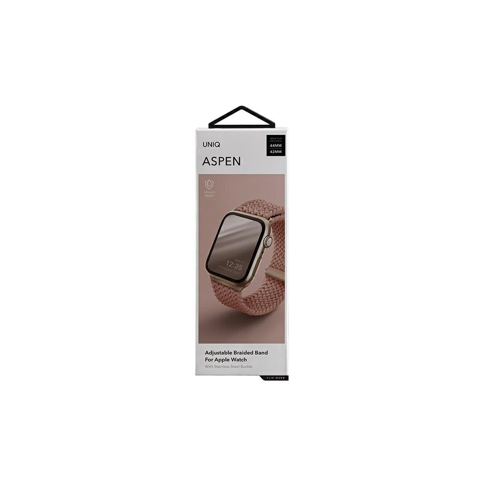 Hurtownia GSM - UNIQ Aspen Apple Watch 4/5/6/7/SE/8/9/Ultra 44/45/49mm Szőtt rózsaszín/grapefruit rózsaszín - UNIQ580GRAPNK - {ean13} - Hurt