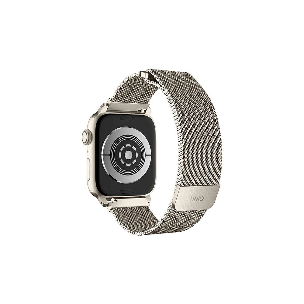 Hurtownia GSM - UNIQ Dante Apple Watch 4/5/6/7/SE/8/9/Ultra 44/45/49mm rozsdamentes acél csillagfény - UNIQ582SRL - {ean13} - Hurt
