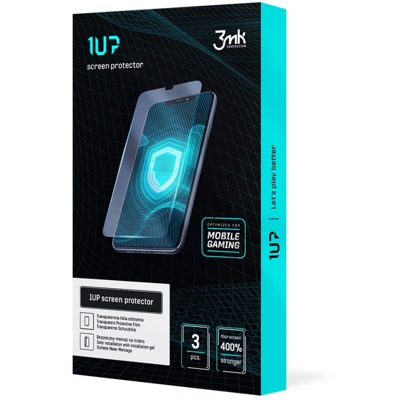 Hurtownia 3MK - 5903108454865 - 3MK2403 - Folia ochronna dla graczy 3MK 1UP Samsung Galaxy S22 [3 PACK] - B2B homescreen