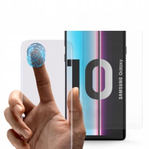 Szkło z klejem UV na cały ekran Samsunga Galaxy S10 - Home Screen