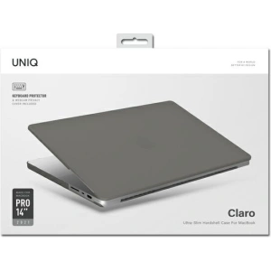 Hurtownia GSM - Etui UNIQ Claro Apple MacBook Pro 14 2021-2023 przezroczysty szary/smoke matt grey - UNIQ583SMMATCL - {ean13} - Hurt