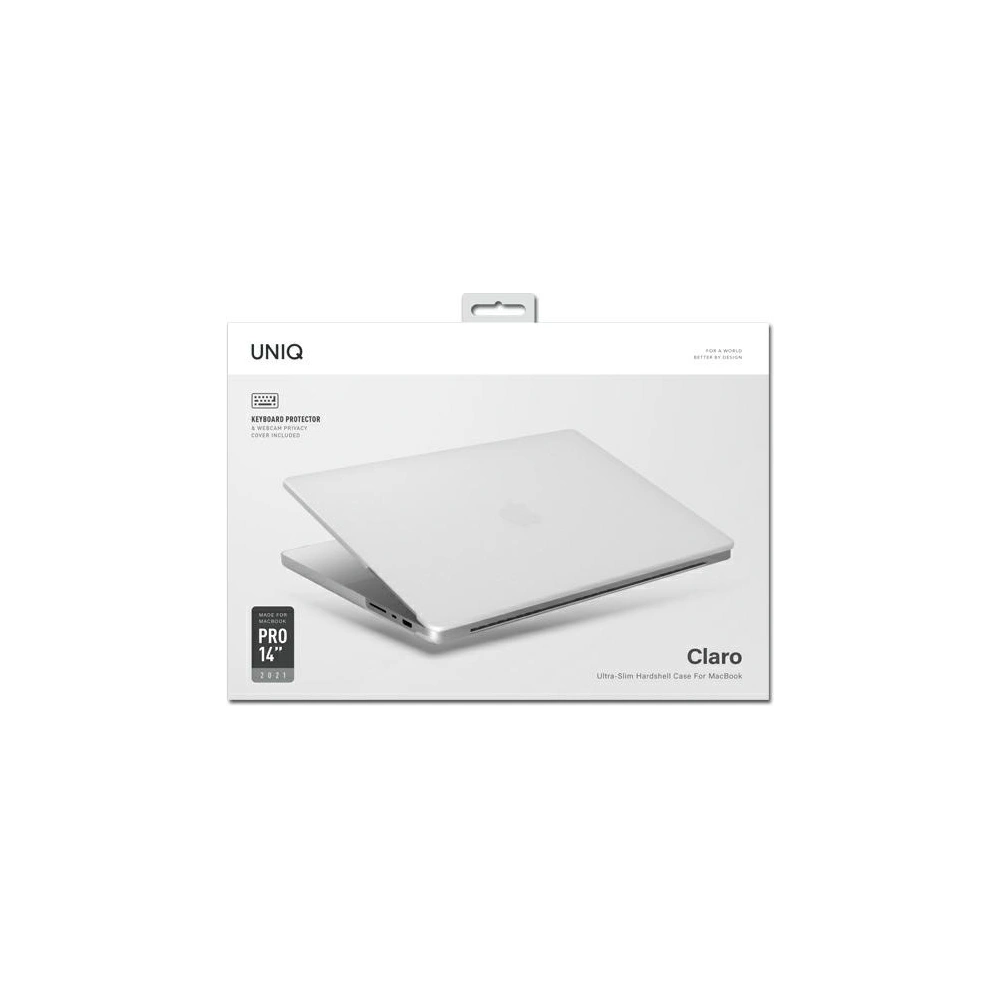 Hurtownia GSM - Etui UNIQ Claro Apple MacBook Pro 14 2021-2023 průhledný/dove matný clear - UNIQ584DOVMATCL - {ean13} - Hurt