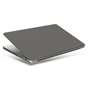 Etui UNIQ Claro Apple MacBook Pro 16 2021-2023 przezroczysty szary/smoke matt grey