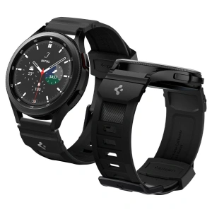 Hurtownia GSM - Pasek Spigen Rugged Band Samsung Galaxy Watch 4/Watch Active 2/Huawei Watch GT 2 42mm Matná černá - SPN2079BLK - {ean13} - Hurt
