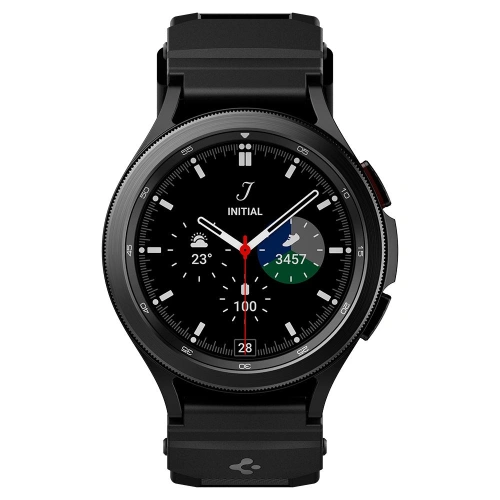 Pasek Spigen Rugged Band Samsung Galaxy Watch 4/Watch Active 2/Huawei Watch GT 2 42mm Matte Black