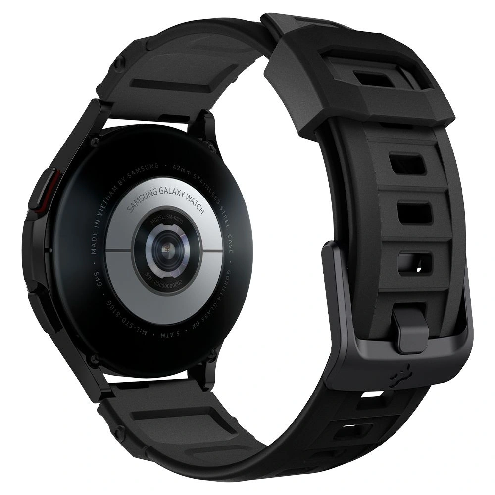 Hurtownia GSM - Pasek Spigen Rugged Band Samsung Galaxy Watch 4/Watch Active 2/Huawei Watch GT 2 42mm Matná černá - SPN2079BLK - {ean13} - Hurt