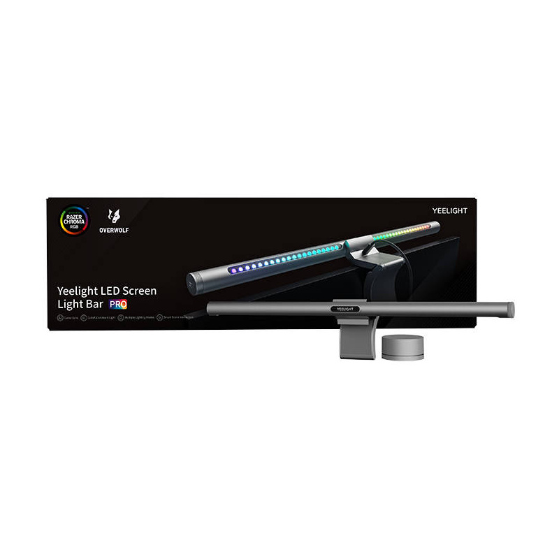 Yeelight Distributor - 6924922218128 - YLT065SLV - Yeelight Screen Light Bar Pro RGB (silver) - B2B homescreen