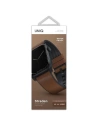 Hurtownia GSM - UNIQ Straden Apple Watch 4/5/6/7/SE/8/9/Ultra 44/45/49mm bőr hibrid szíj barna/brown - UNIQ587BR - {ean13} - Hurt