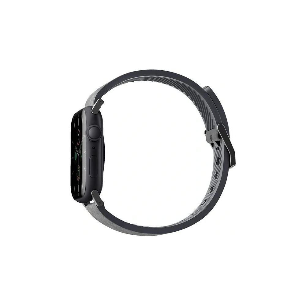 Hurtownia GSM - Pasek UNIQ Straden Apple Watch 4/5/6/7/SE/8/9/Ultra 44/45/49mm Kožený hybridní pásek šedý/szary - UNIQ589GRY - {ean13} - Hurt
