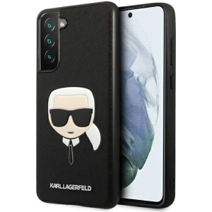 Hurtownia GSM - Etui Karl Lagerfeld KLHCS21FSAKHBK Samsung Galaxy S21 FE černé/black hardcase Saffiano Ikonik Karl`s Head - KLD789BLK - {ean13} - Hurt