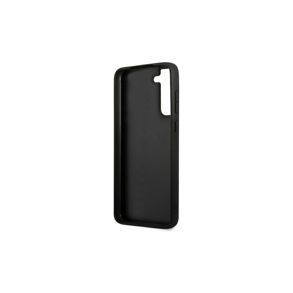 Wholesale Karl Lagerfeld KLHCS21FSAKHBK Samsung Galaxy S21 FE black hardcase Saffiano Ikonik Karl`s Head - KLD789BLK - {ean13} - Hurt