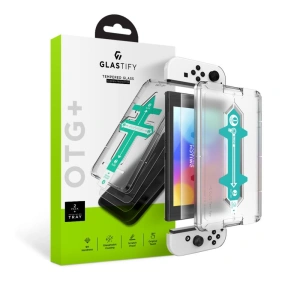 Hurtownia GSM - Szkło hartowane Glastify OTG+ Nintendo Switch Oled [2 PACK] - GST005 - {ean13} - Hurt