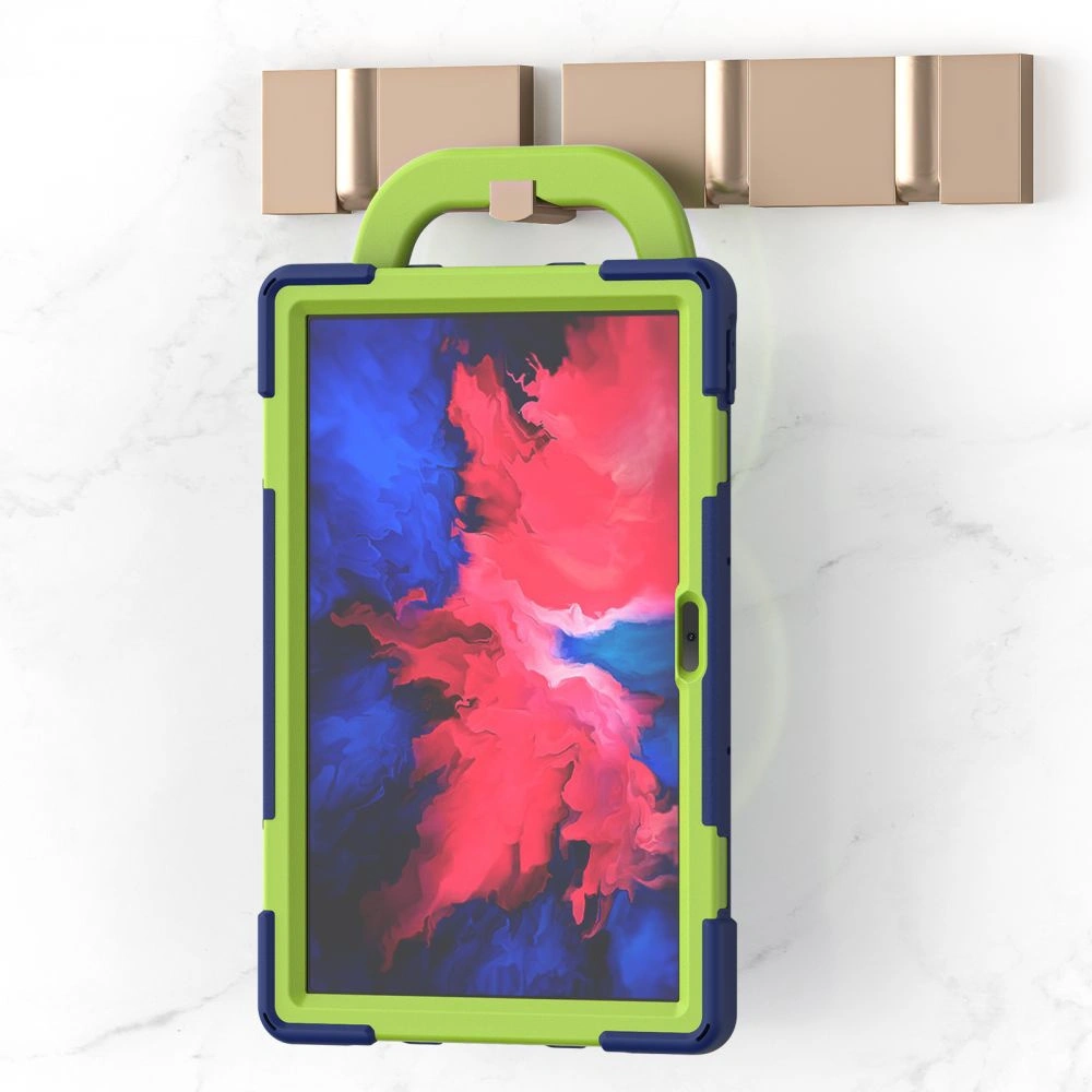 Hurtownia GSM - Etui Tech-Protect X-armor Lenovo Tab P11/P11+ Plus 11 Navy/Lime - THP840NAVLIM - {ean13} - Hurt
