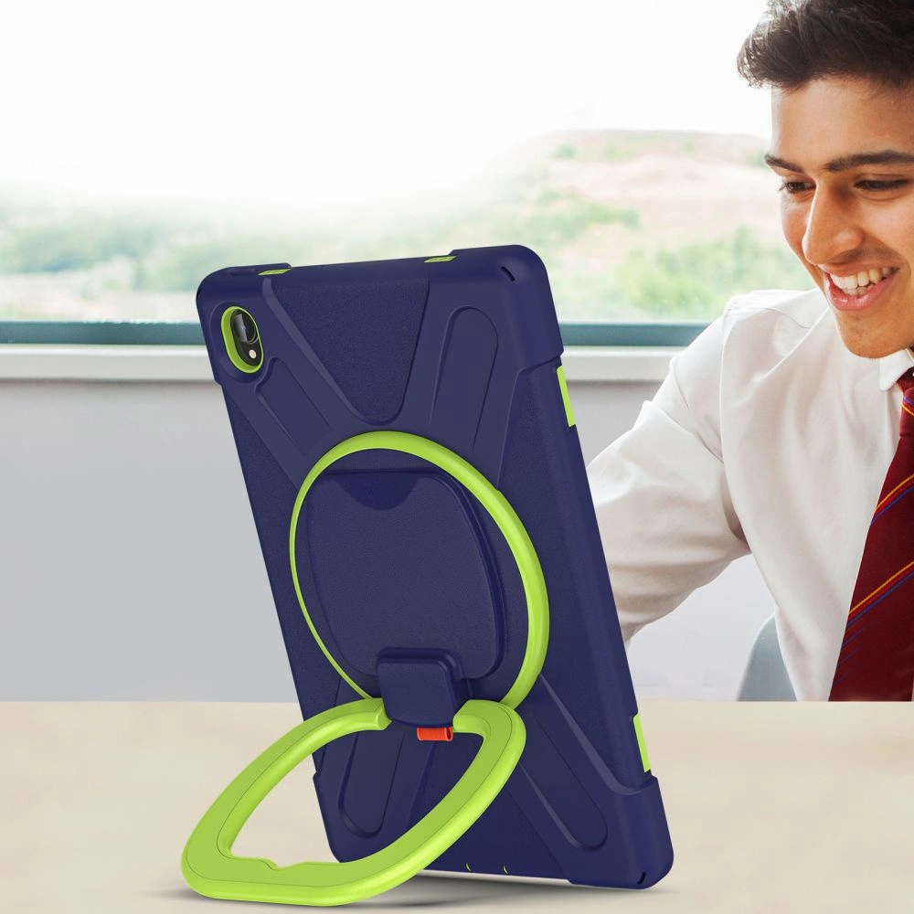 Hurtownia GSM - Etui Tech-Protect X-armor Lenovo Tab P11/P11+ Plus 11 Navy/Lime - THP840NAVLIM - {ean13} - Hurt