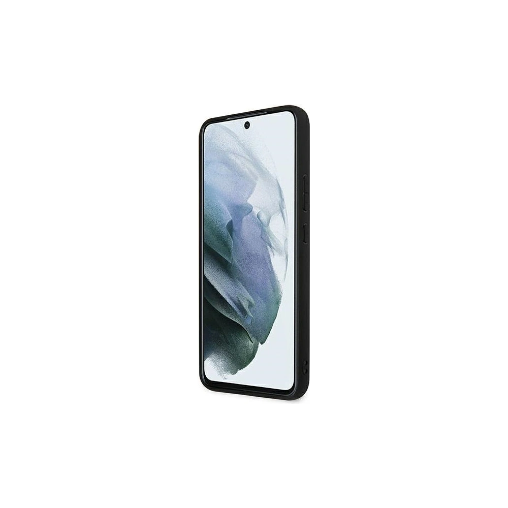Wholesale Karl Lagerfeld KLHCS22MOKPK Samsung Galaxy S22+ Plus black hardcase Saffiano Ikonik Karl`s Patch - KLD790BLK - {ean13} - Hurt