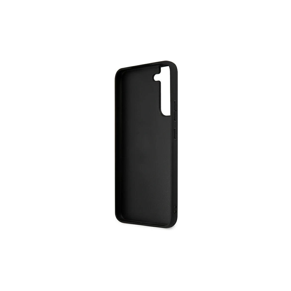 Hurtownia GSM - Etui Karl Lagerfeld KLHCS22MOKPK Samsung Galaxy S22+ Plus černý/black hardcase Saffiano Ikonik Karl`s Patch - KLD790BLK - {ean13} - Hurt