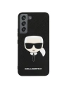 Wholesale Karl Lagerfeld KLHCS22MSAKHBK Samsung Galaxy S22+ Plus black hardcase Saffiano Ikonik Karl`s Head - KLD791BLK - {ean13} - Hurt