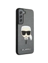 Wholesale Karl Lagerfeld KLHCS22MSAKHSL Samsung Galaxy S22+ Plus silver hardcase Saffiano Ikonik Karl`s Head - KLD792SLV - {ean13} - Hurt