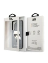 Wholesale Karl Lagerfeld KLHCS22MSAKHSL Samsung Galaxy S22+ Plus silver hardcase Saffiano Ikonik Karl`s Head - KLD792SLV - {ean13} - Hurt