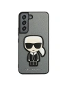 Hurtownia GSM - Etui Karl Lagerfeld KLHCS22SOKPG Samsung Galaxy S22 srebrny/silver hardcase Saffiano Ikonik Karl`s Patch - KLD793SLV - {ean13} - Hurt