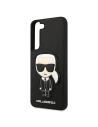 Hurtownia GSM - Etui Karl Lagerfeld KLHCS22SOKPK Samsung Galaxy S22 czarny/black hardcase Saffiano Ikonik Karl`s Patch - KLD794BLK - {ean13} - Hurt