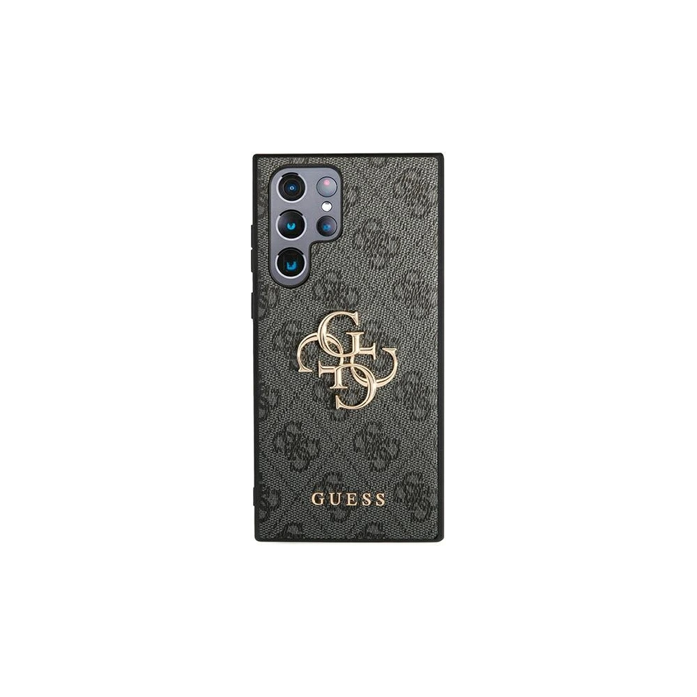 Hurtownia GSM - Etui Guess GUHCS22L4GMGGR Samsung Galaxy S22 Ultra szary/grey hardcase 4G Big Metal Logo - GUE1553GRY - {ean13} - Hurt