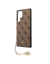 Hurtownia GSM - Etui Guess GUHCS22LGF4GBR Samsung Galaxy S22 Ultra brązowy/brown hard case 4G Charms Collection - GUE1555BR - {ean13} - Hurt